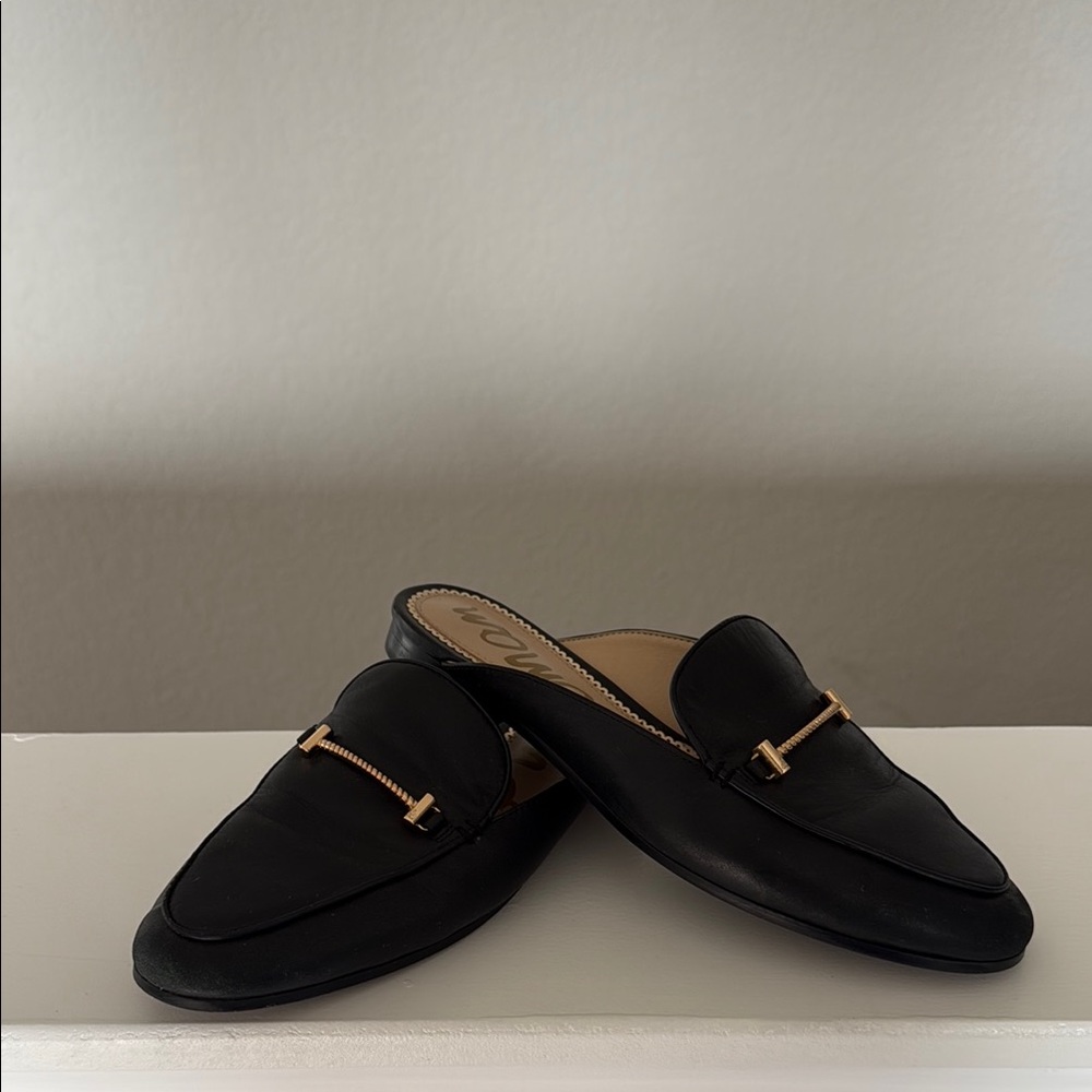 Sam Edelman Linnie Bit Mule Black Loafers